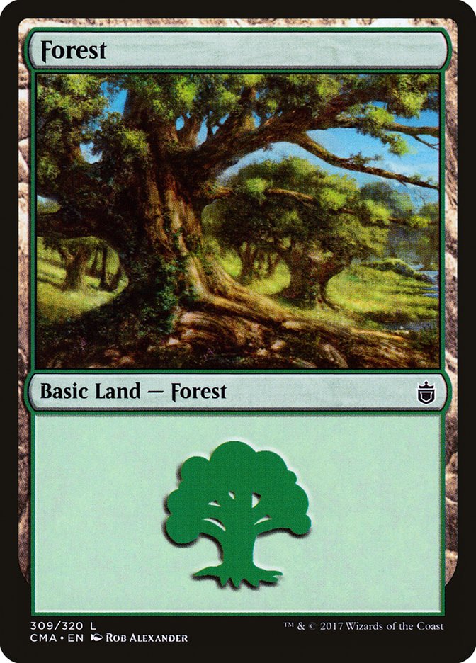 Forest (309) [Commander Anthology] - Magic: The Gathering - Card Brawlers | Quebec | Canada |