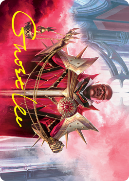 Markov Purifier Art Card (Gold-Stamped Signature) [Innistrad: Crimson Vow Art Series] - Magic: The Gathering - Card Brawlers | Quebec | Canada |
