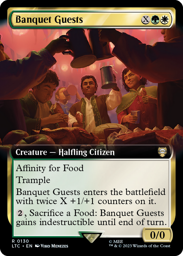 Banquet Guests (Extended Art) [The Lord of the Rings: Tales of Middle-Earth Commander] - Magic: The Gathering - Card Brawlers | Quebec | Canada |