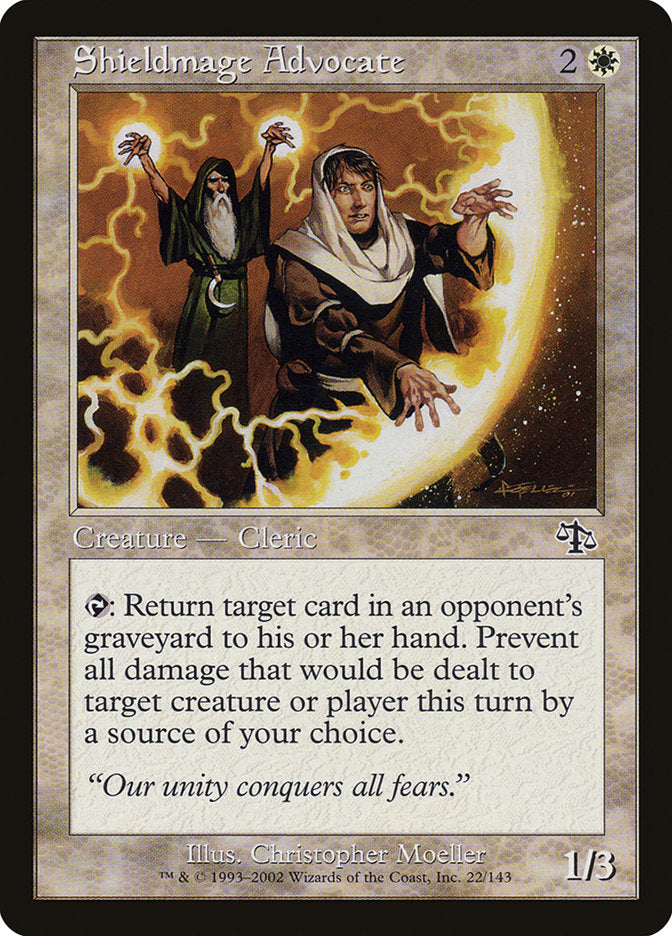 Shieldmage Advocate [Judgment] - Magic: The Gathering - Card Brawlers | Quebec | Canada |