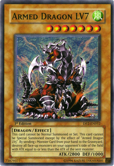 Armed Dragon LV7 [DP2-EN012] Super Rare - Yu-Gi-Oh! - Card Brawlers | Quebec | Canada |