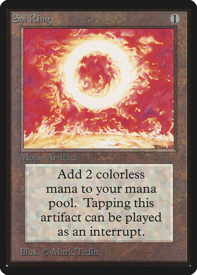 Sol Ring [Beta Edition] - Magic: The Gathering - Card Brawlers | Quebec | Canada |
