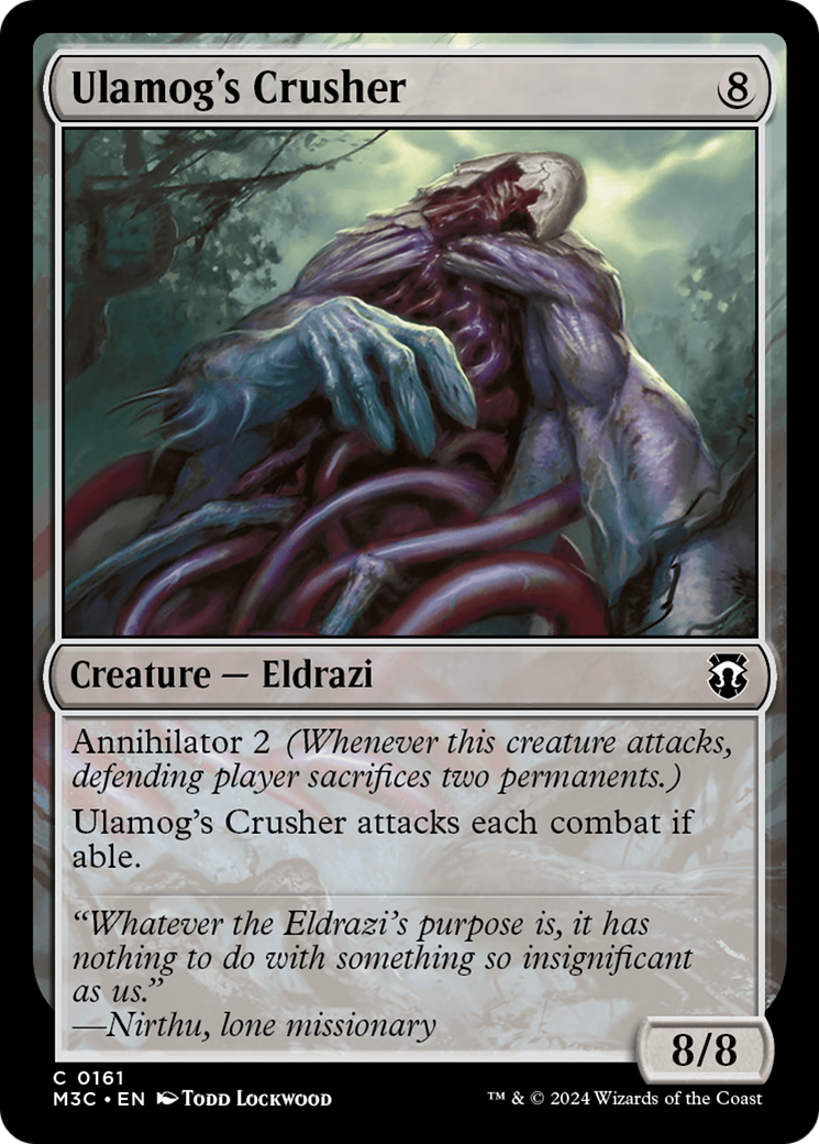 Ulamog's Crusher (Ripple Foil) [Modern Horizons 3 Commander] - Magic: The Gathering - Card Brawlers | Quebec | Canada |