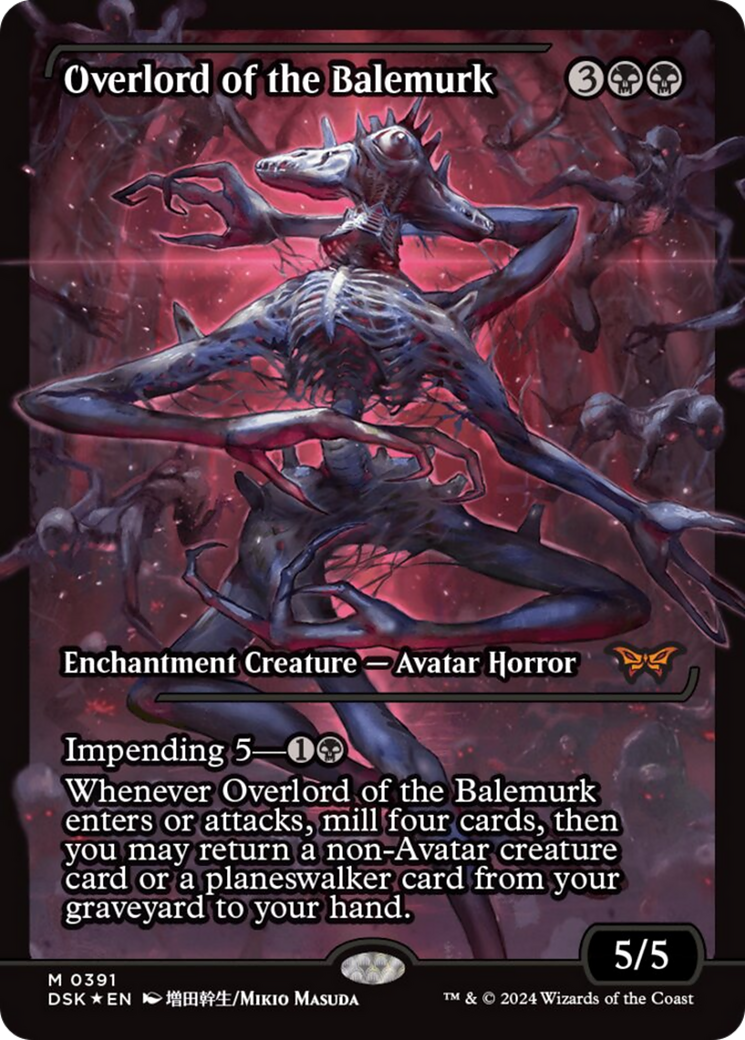 Overlord of the Balemurk (Japan Showcase) [Duskmourn: House of Horror] - Magic: The Gathering - Card Brawlers | Quebec | Canada |