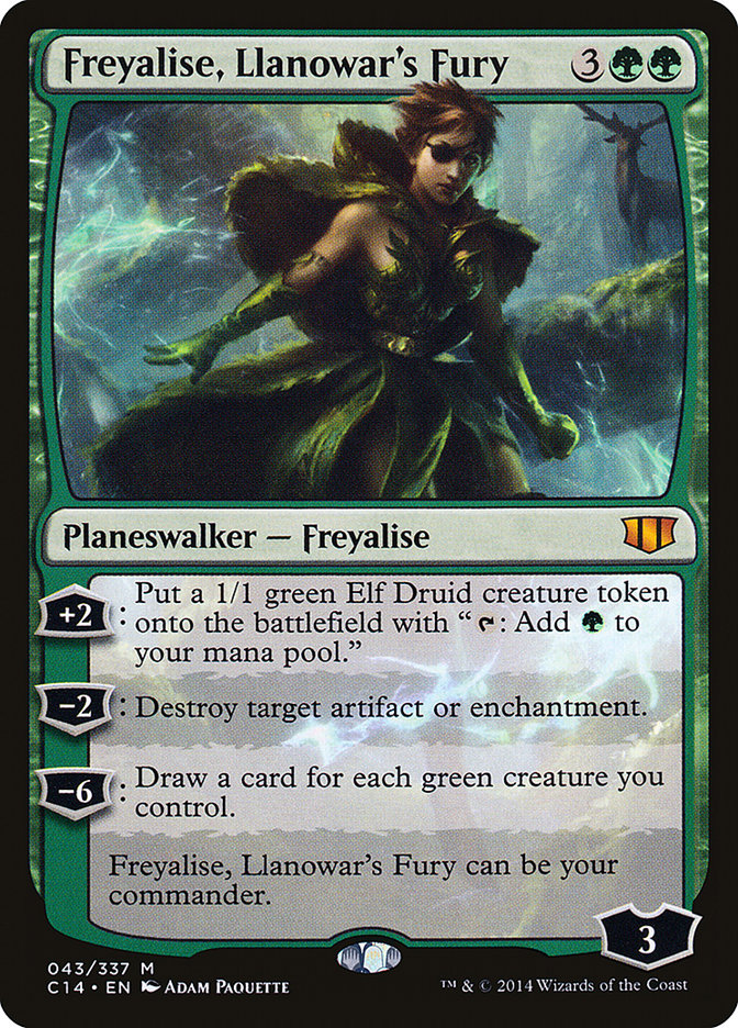 Freyalise, Llanowar's Fury [Commander 2014] - Magic: The Gathering - Card Brawlers | Quebec | Canada |