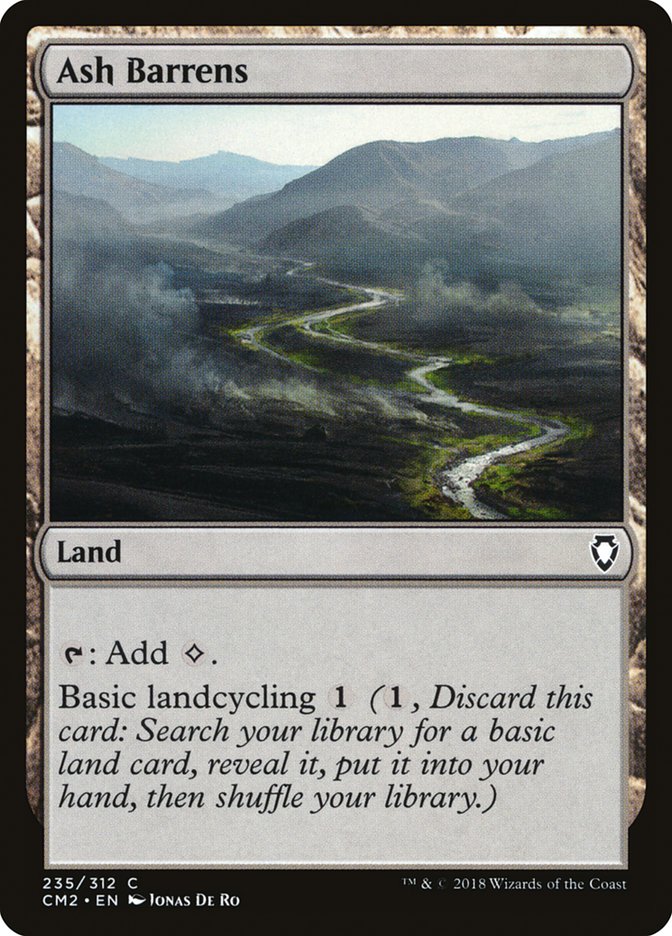 Ash Barrens [Commander Anthology Volume II] - Magic: The Gathering - Card Brawlers | Quebec | Canada |