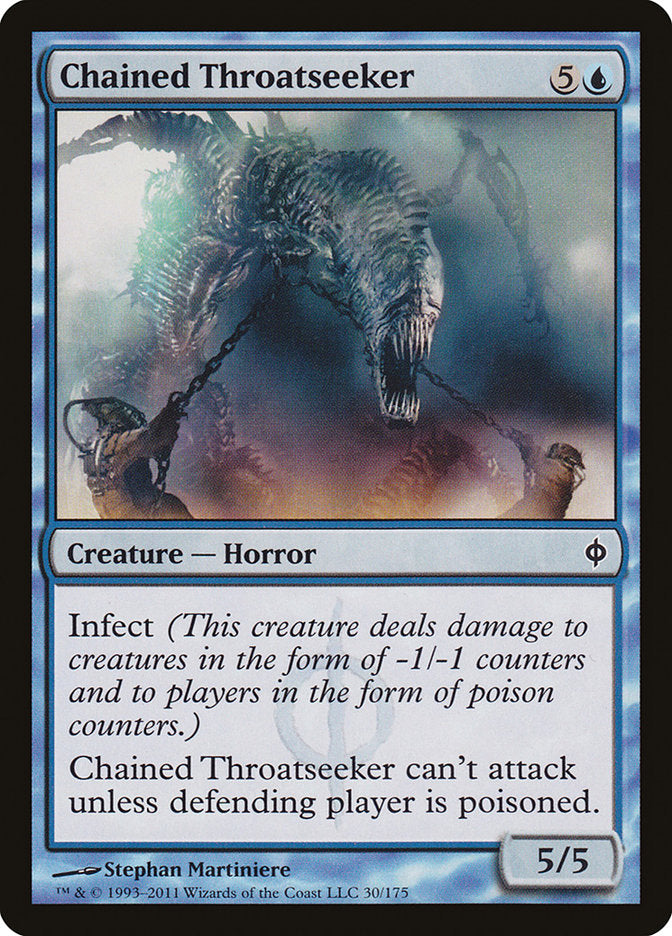 Chained Throatseeker [New Phyrexia] - Magic: The Gathering - Card Brawlers | Quebec | Canada |