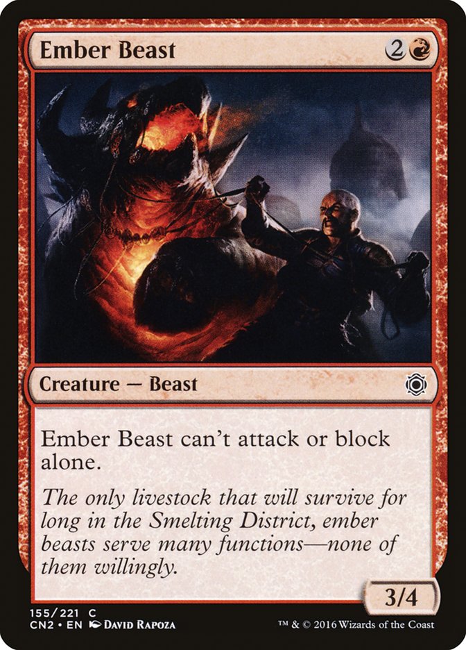 Ember Beast [Conspiracy: Take the Crown] - Magic: The Gathering - Card Brawlers | Quebec | Canada |