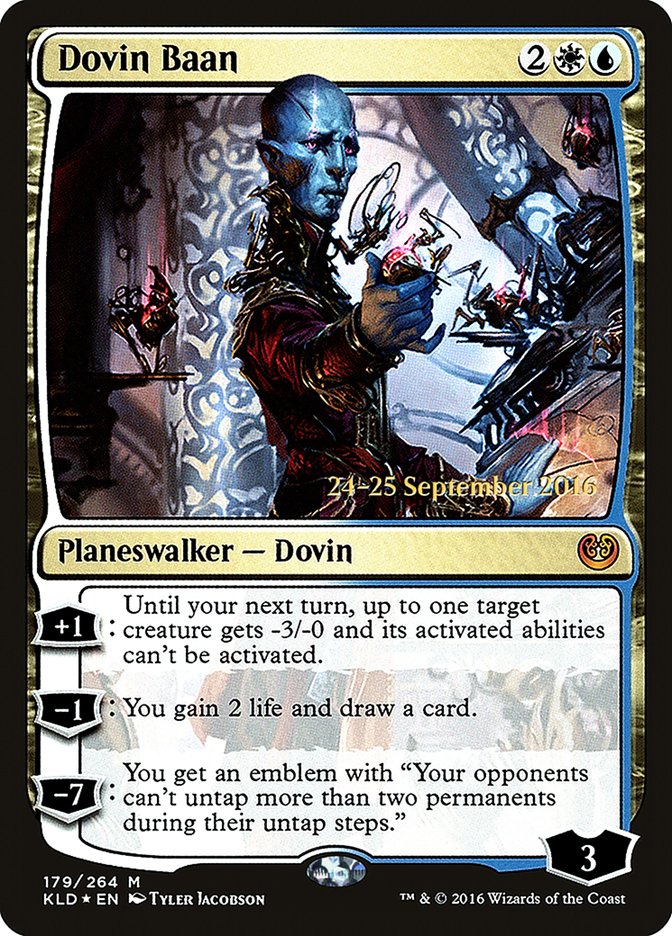 Dovin Baan [Kaladesh Prerelease Promos] - Magic: The Gathering - Card Brawlers | Quebec | Canada |