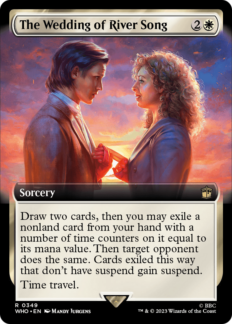 The Wedding of River Song (Extended Art) [Doctor Who] - Magic: The Gathering - Card Brawlers | Quebec | Canada |