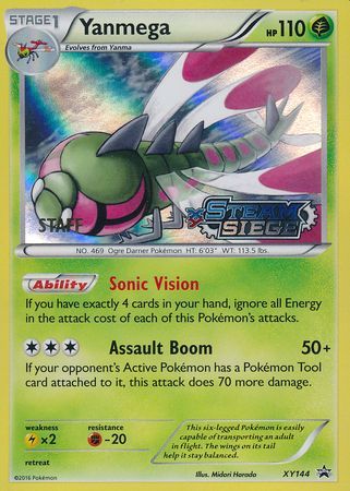 Yanmega (XY144) (Staff) [XY: Black Star Promos] - Pokémon - Card Brawlers | Quebec | Canada |