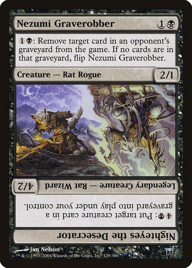 Nezumi Graverobber // Nighteyes the Desecrator [Champions of Kamigawa] - Magic: The Gathering - Card Brawlers | Quebec | Canada |