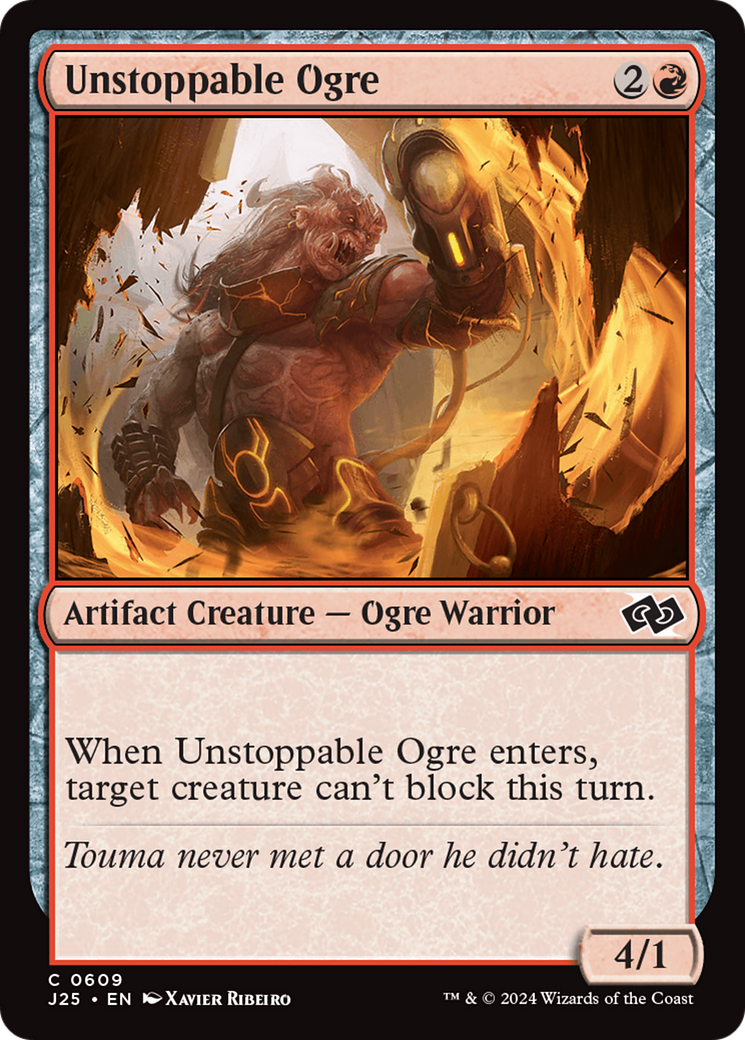 Unstoppable Ogre [Foundations Jumpstart] - Magic: The Gathering - Card Brawlers | Quebec | Canada |