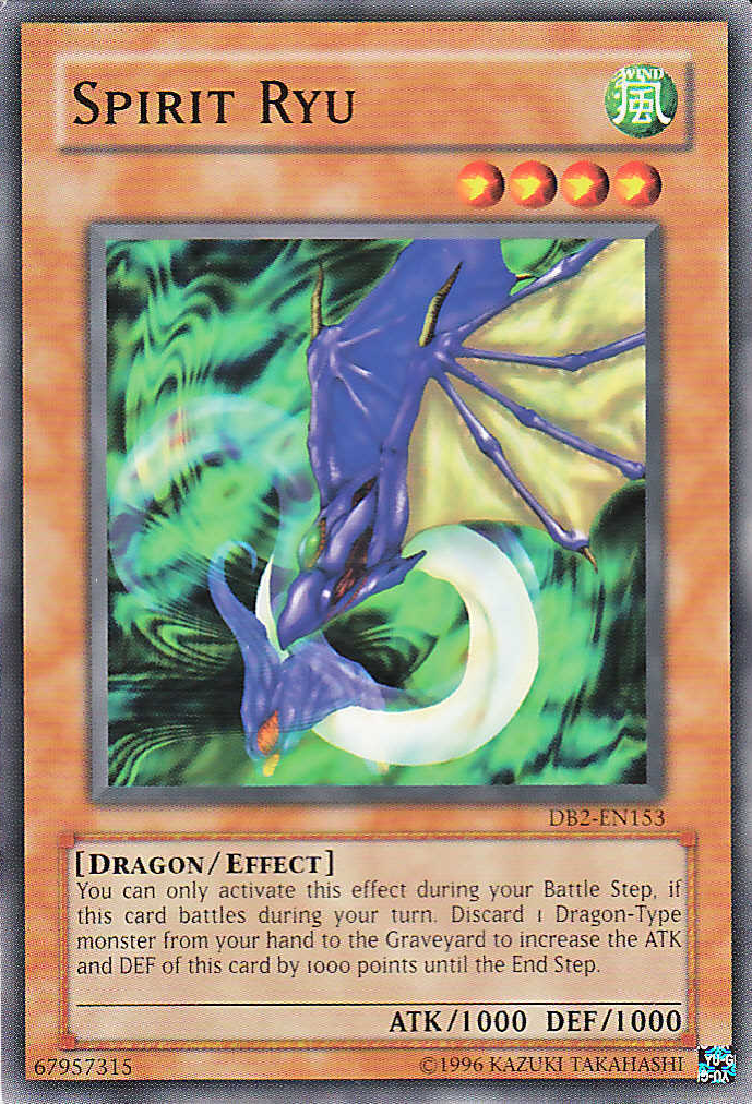 Spirit Ryu [DB2-EN153] Common - Yu-Gi-Oh! - Card Brawlers | Quebec | Canada |