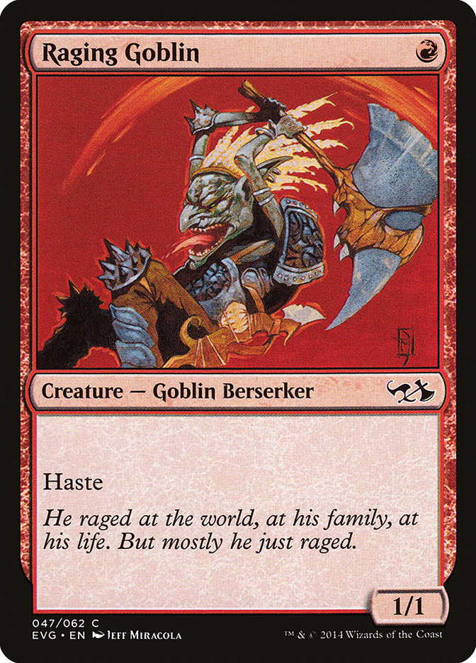 Raging Goblin (Elves vs. Goblins) [Duel Decks Anthology] - Magic: The Gathering - Card Brawlers | Quebec | Canada |