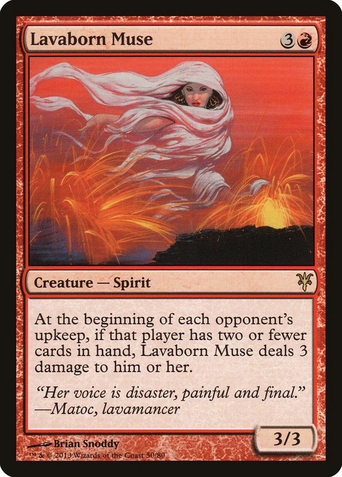 Lavaborn Muse [Duel Decks: Sorin vs. Tibalt] - Magic: The Gathering - Card Brawlers | Quebec | Canada |