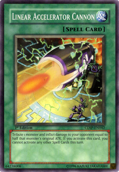 Linear Accelerator Cannon [CDIP-EN042] Common - Yu-Gi-Oh! - Card Brawlers | Quebec | Canada |