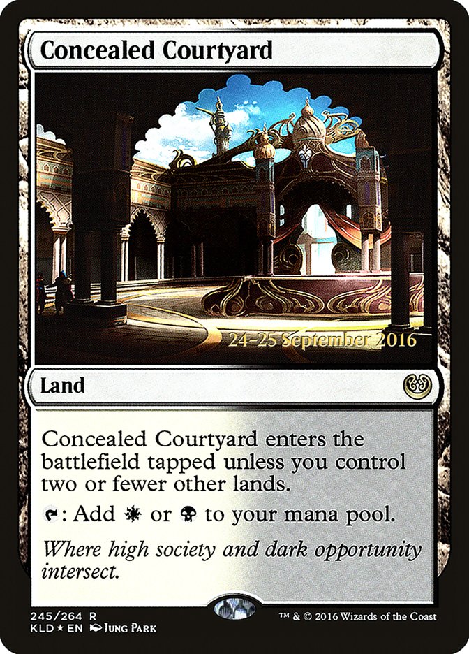Concealed Courtyard [Kaladesh Prerelease Promos] - Magic: The Gathering - Card Brawlers | Quebec | Canada |