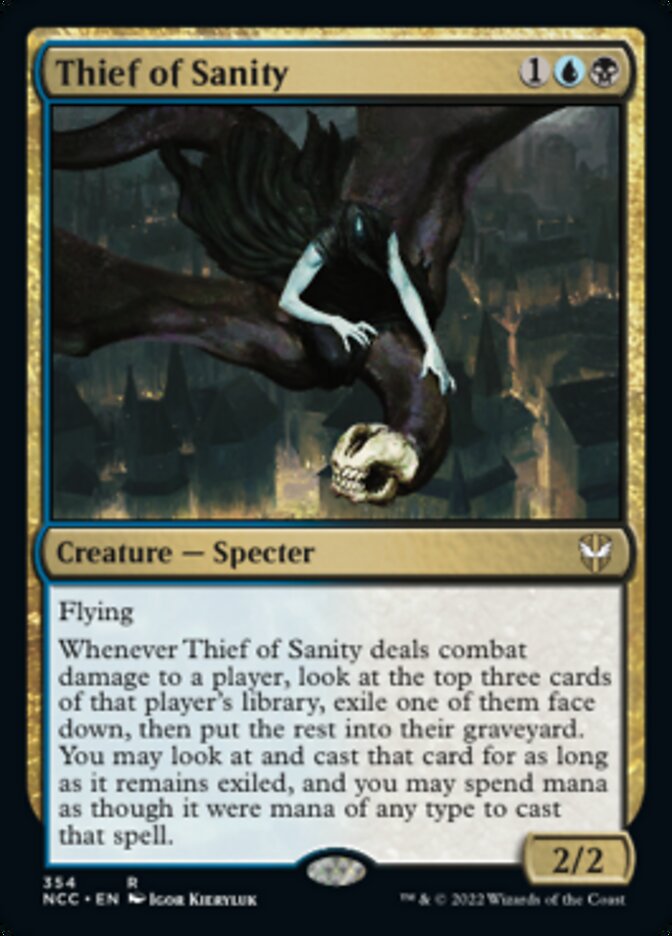 Thief of Sanity [Streets of New Capenna Commander] - Magic: The Gathering - Card Brawlers | Quebec | Canada |