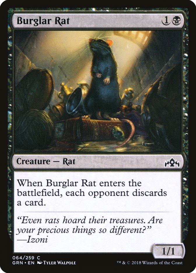 Burglar Rat [Guilds of Ravnica] - Magic: The Gathering - Card Brawlers | Quebec | Canada |