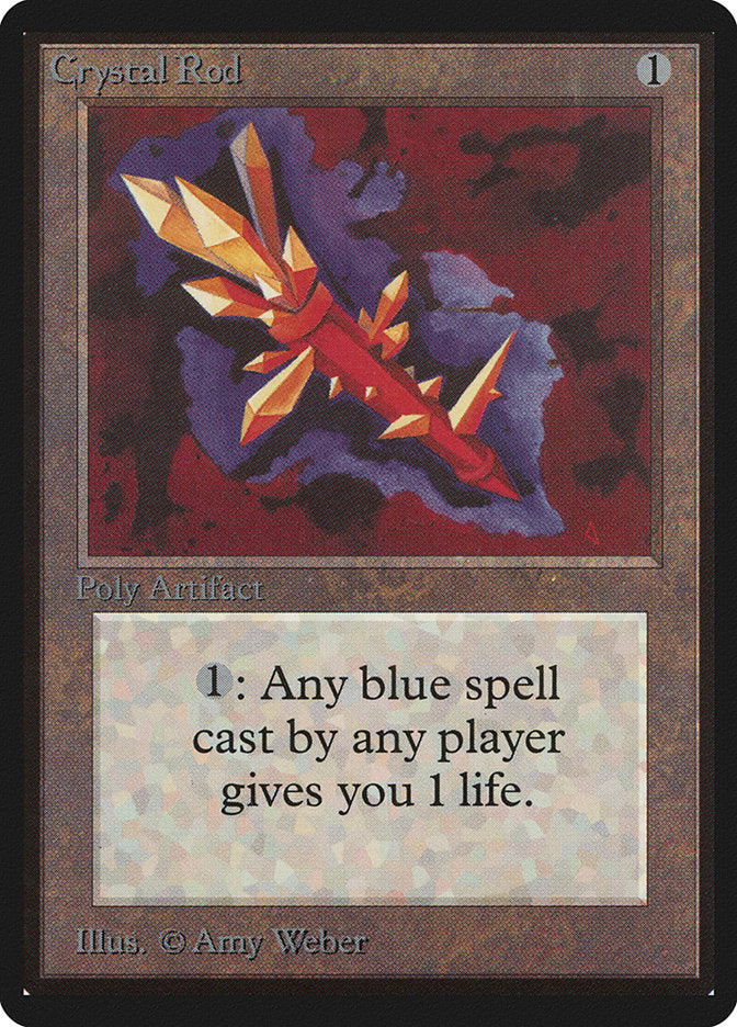 Crystal Rod [Beta Edition] - Magic: The Gathering - Card Brawlers | Quebec | Canada |