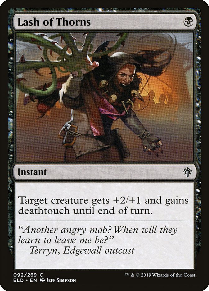 Lash of Thorns [Throne of Eldraine] - Magic: The Gathering - Card Brawlers | Quebec | Canada |
