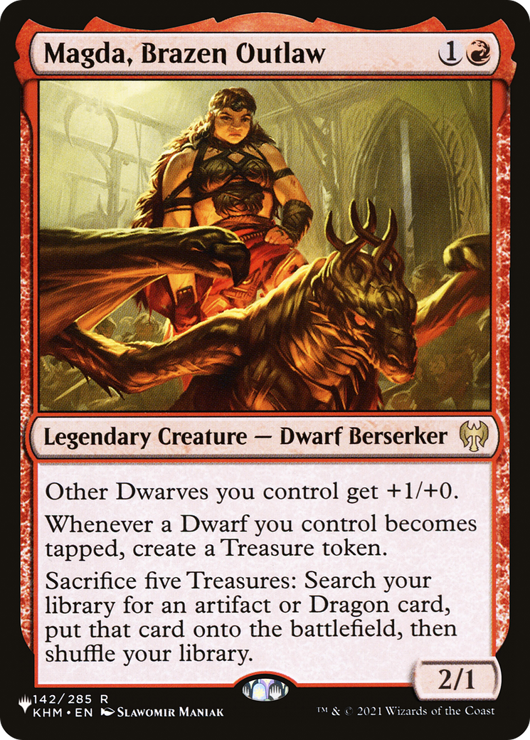 Magda, Brazen Outlaw (KHM) [The List] - Magic: The Gathering - Card Brawlers | Quebec | Canada |