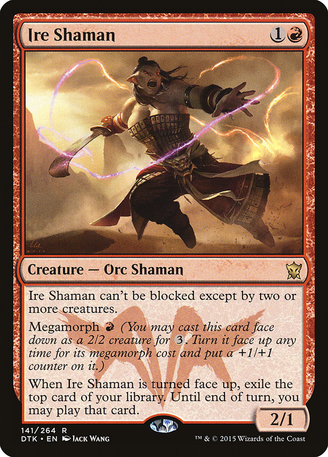 Ire Shaman [Dragons of Tarkir] - Magic: The Gathering - Card Brawlers | Quebec | Canada |