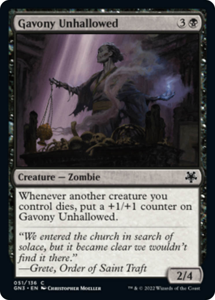 Gavony Unhallowed [Game Night: Free-for-All] - Magic: The Gathering - Card Brawlers | Quebec | Canada |