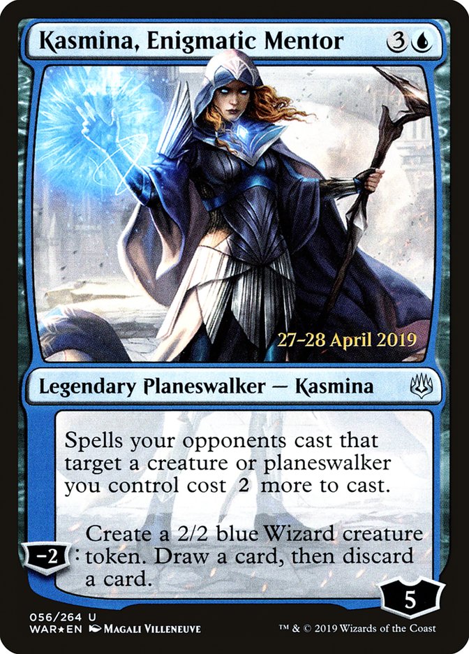 Kasmina, Enigmatic Mentor [War of the Spark Prerelease Promos] - Magic: The Gathering - Card Brawlers | Quebec | Canada |