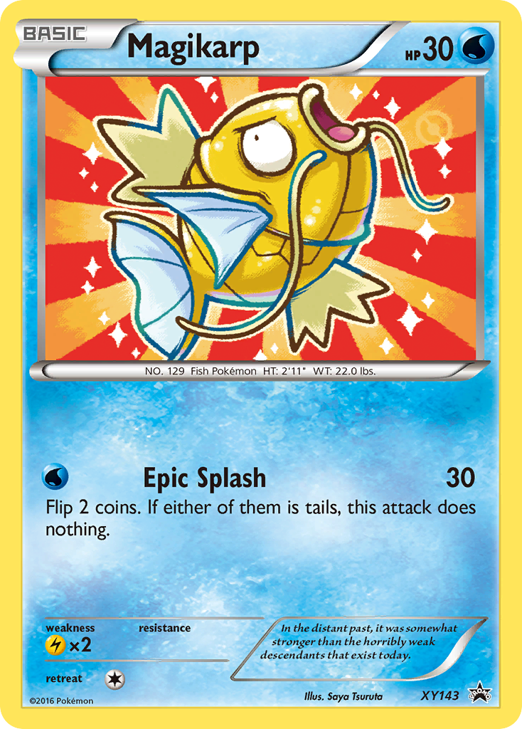 Magikarp (XY143) [XY: Black Star Promos] - Pokémon - Card Brawlers | Quebec | Canada |