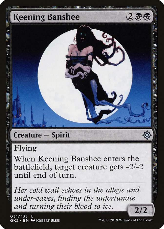 Keening Banshee [Ravnica Allegiance Guild Kit] - Magic: The Gathering - Card Brawlers | Quebec | Canada |