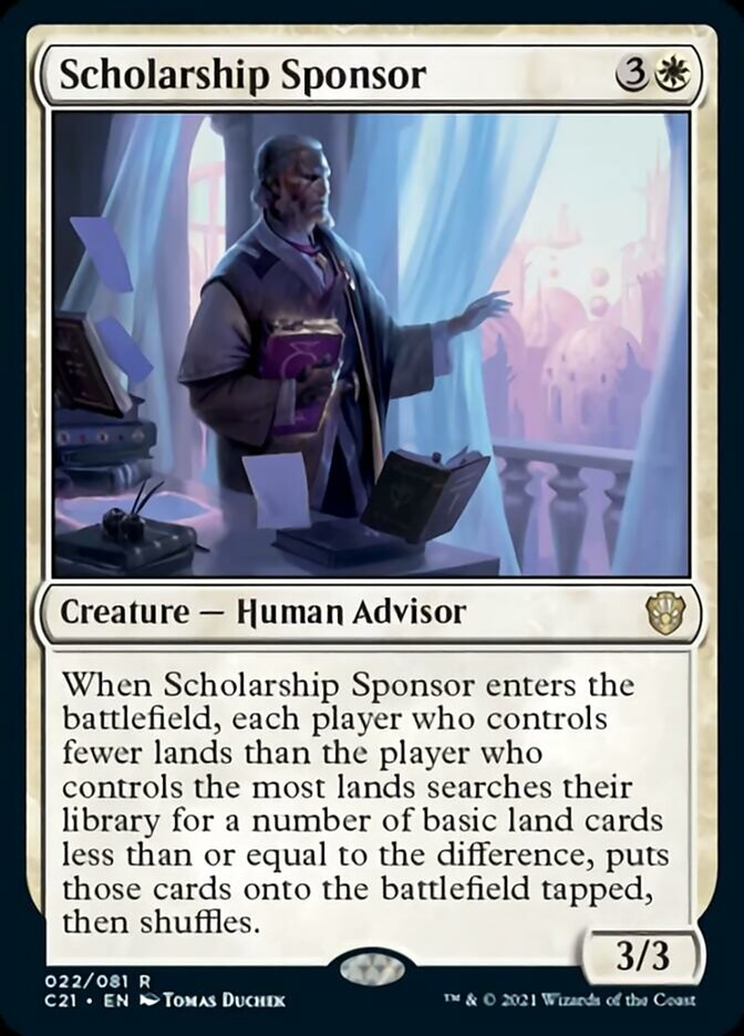 Scholarship Sponsor [Commander 2021] - Magic: The Gathering - Card Brawlers | Quebec | Canada |