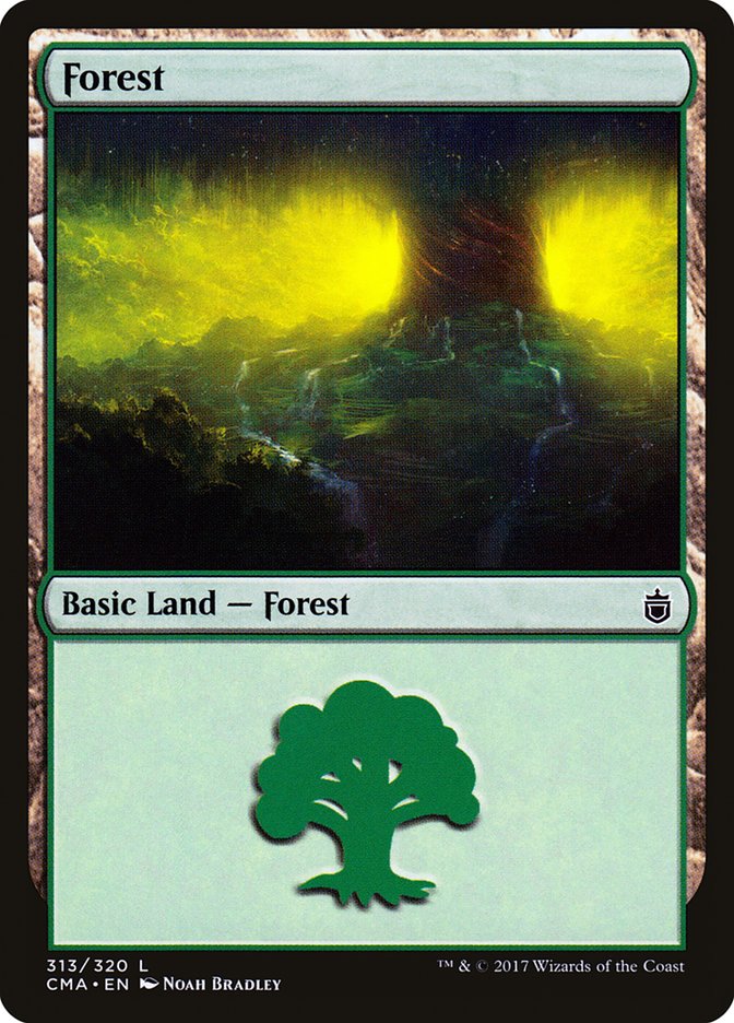 Forest (313) [Commander Anthology] - Magic: The Gathering - Card Brawlers | Quebec | Canada |