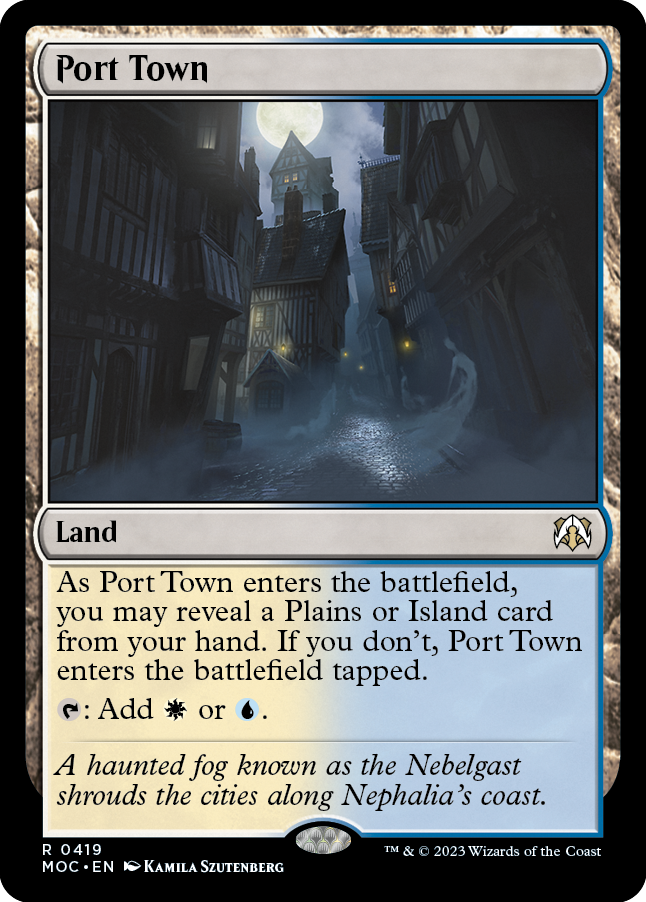 Port Town [March of the Machine Commander] - Magic: The Gathering - Card Brawlers | Quebec | Canada |