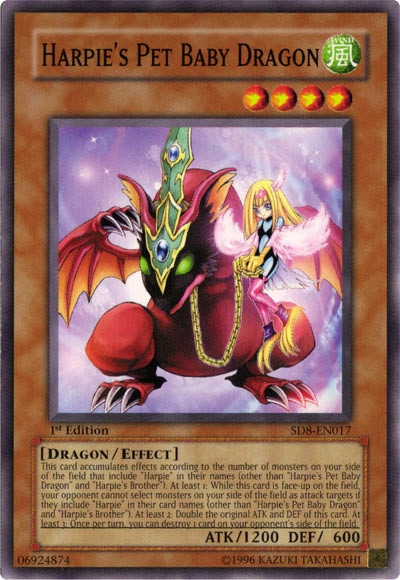 Harpie's Pet Baby Dragon [SD8-EN017] Common - Yu-Gi-Oh! - Card Brawlers | Quebec | Canada |
