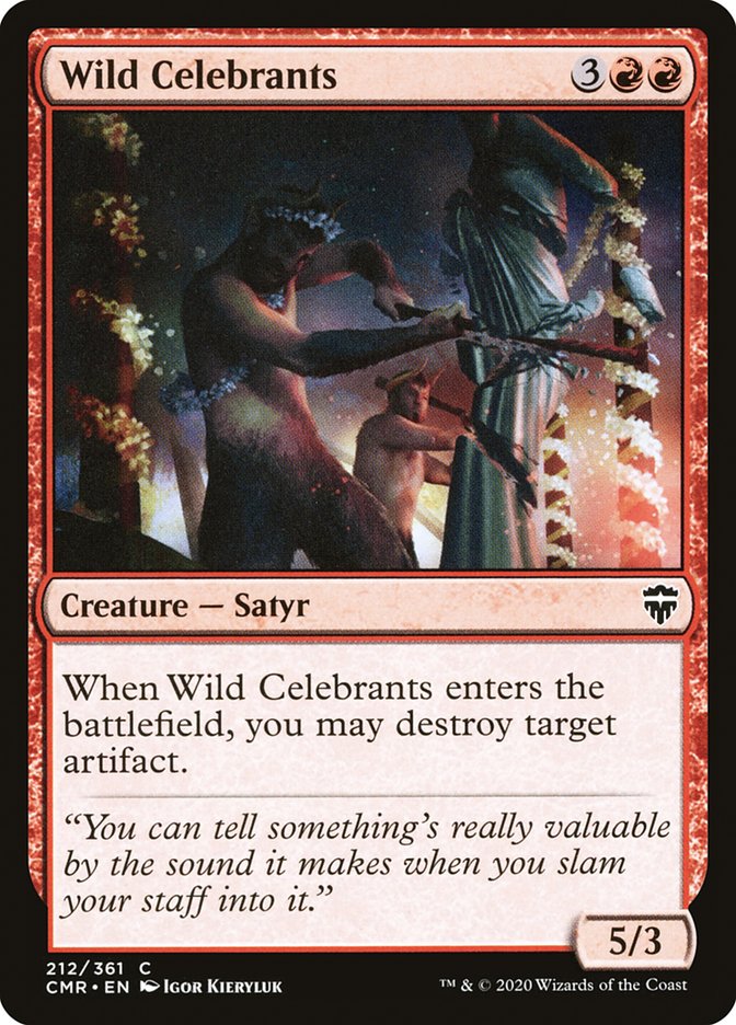 Wild Celebrants [Commander Legends] - Magic: The Gathering - Card Brawlers | Quebec | Canada |