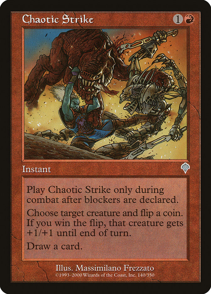 Chaotic Strike [Invasion] - Magic: The Gathering - Card Brawlers | Quebec | Canada |