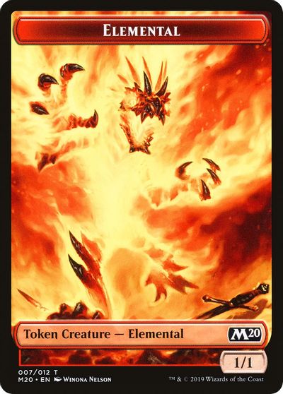 Elemental // Satyr Double-Sided Token [Challenger Decks 2020 Tokens] - Magic: The Gathering - Card Brawlers | Quebec | Canada |