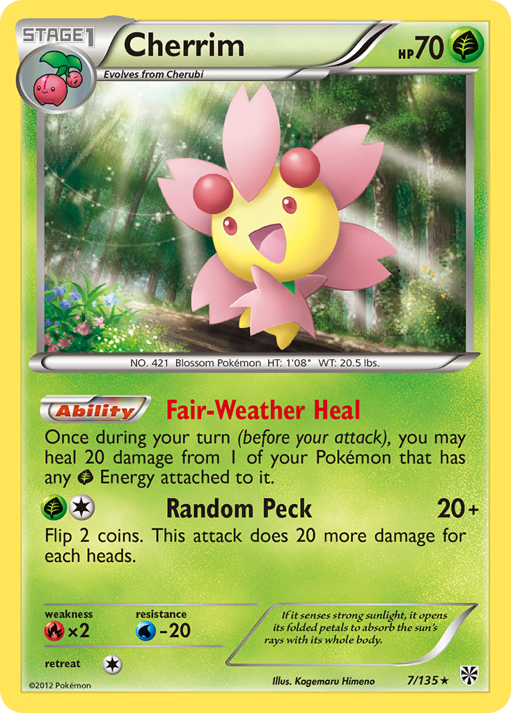 Cherrim (7/135) [Black & White: Plasma Storm] - Pokémon - Card Brawlers | Quebec | Canada |