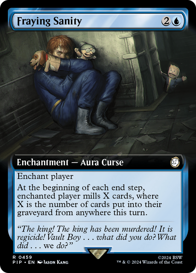 Fraying Sanity (Extended Art) [Fallout] - Magic: The Gathering - Card Brawlers | Quebec | Canada |