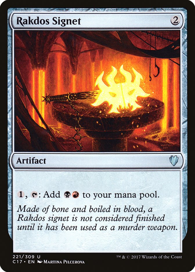 Rakdos Signet [Commander 2017] - Magic: The Gathering - Card Brawlers | Quebec | Canada |