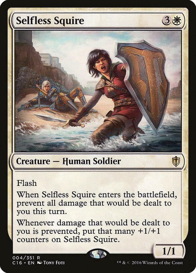 Selfless Squire [Commander 2016] - Magic: The Gathering - Card Brawlers | Quebec | Canada |