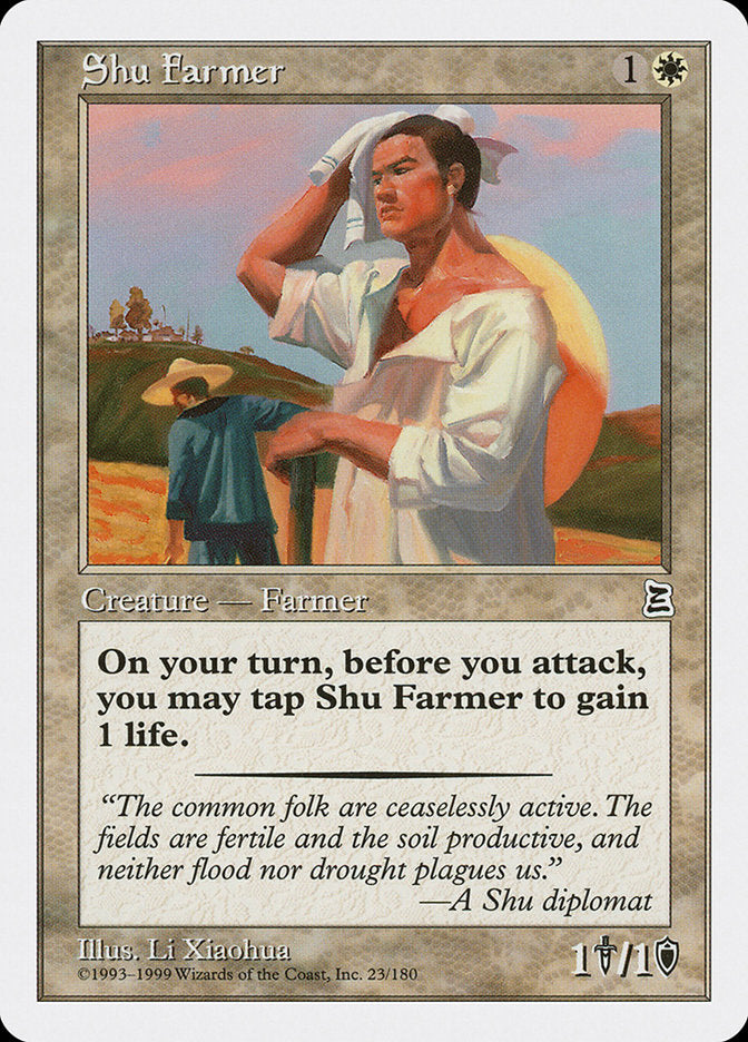 Shu Farmer [Portal Three Kingdoms] - Magic: The Gathering - Card Brawlers | Quebec | Canada |