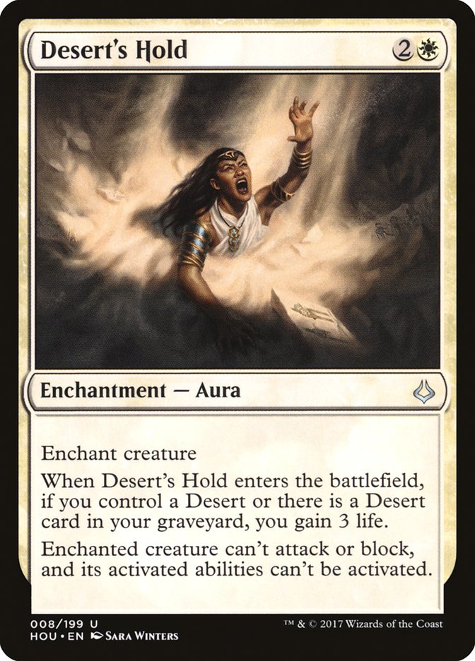 Desert's Hold [Hour of Devastation] - Magic: The Gathering - Card Brawlers | Quebec | Canada |