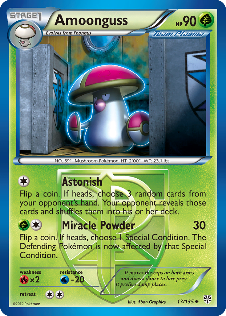 Amoonguss (13/135) [Black & White: Plasma Storm] - Pokémon - Card Brawlers | Quebec | Canada |