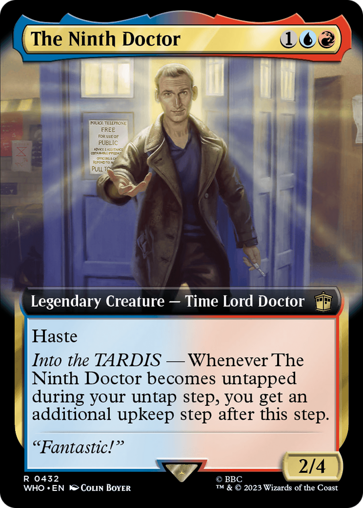 The Ninth Doctor (Extended Art) [Doctor Who] - Magic: The Gathering - Card Brawlers | Quebec | Canada |
