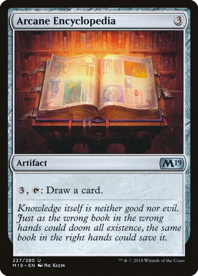 Arcane Encyclopedia [Core Set 2019] - Magic: The Gathering - Card Brawlers | Quebec | Canada |
