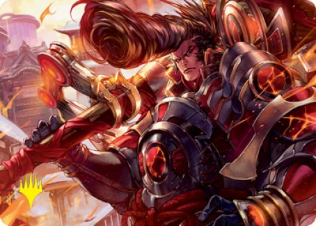 Upriser Renegade Art Card (Gold-Stamped Signature) [Kamigawa: Neon Dynasty Art Series] - Magic: The Gathering - Card Brawlers | Quebec | Canada |