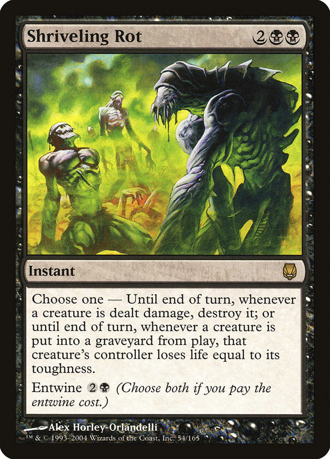 Shriveling Rot [Darksteel] - Magic: The Gathering - Card Brawlers | Quebec | Canada |